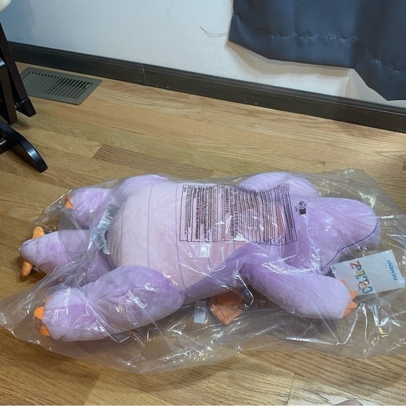 Disney Figment Cuddleez Plush Purple NEW Large Stuffed Animal World Epcot - Picture 5 of 5